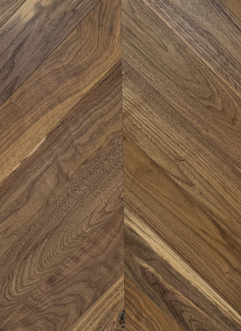 Паркет Chevron ENGINEERED Walnut Natur Yosemite