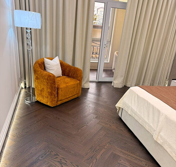 Паркет CastroWoodFloors в ЖК Солнечная Долина